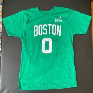 Tatum Boston Celtics Finals Shirt NWOTs
